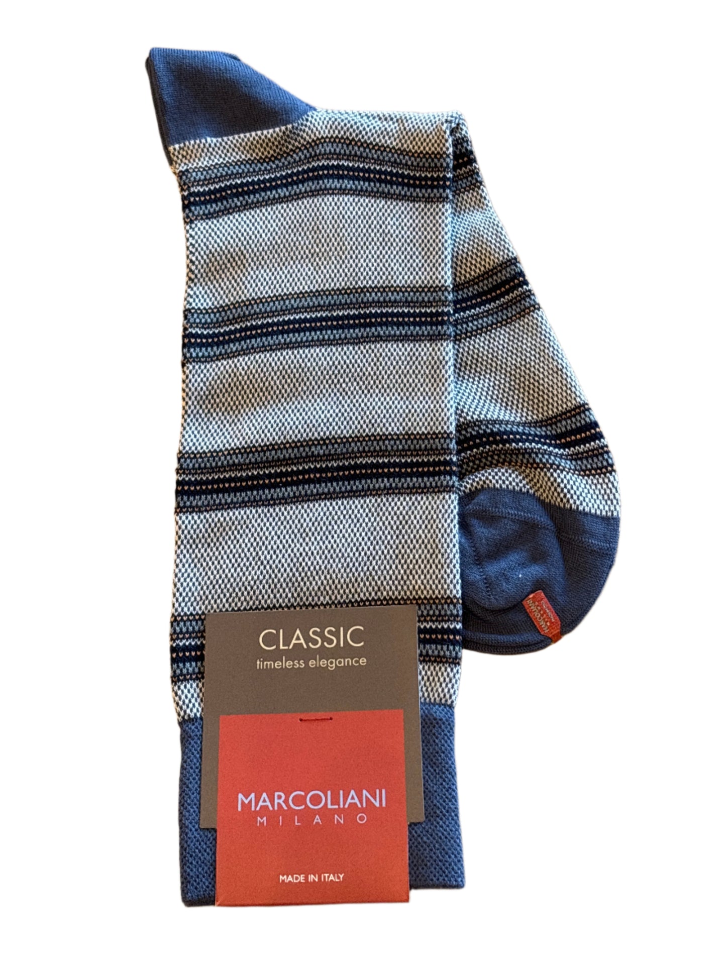 Piqué Stripe Sock