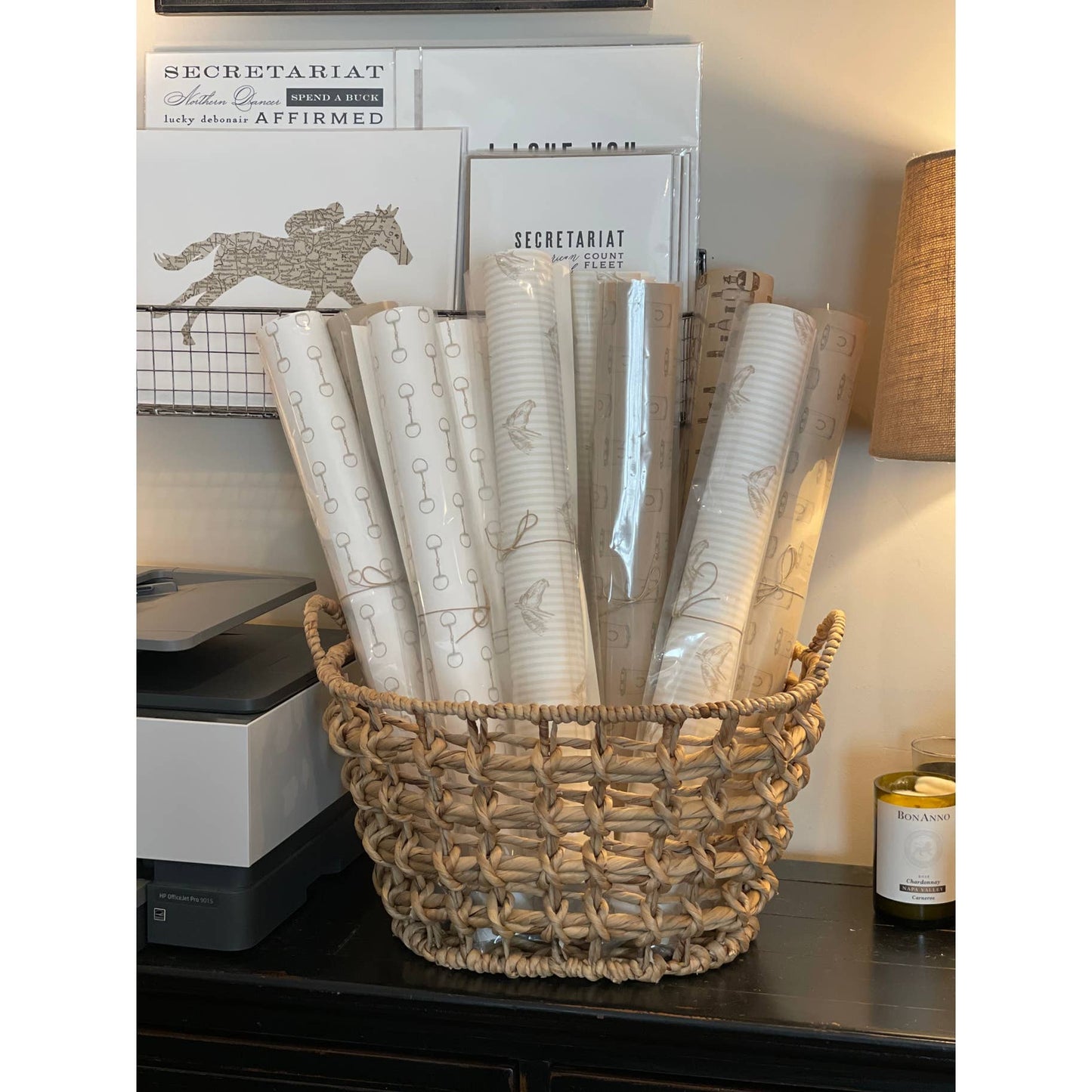 Paxton'sHorse Bit Gift WrapGiftGift,horse,horse racing,horses,wrapping paper