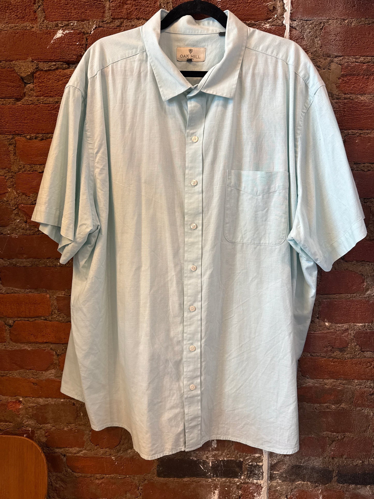 Oak Hill Sky Blue Button Up