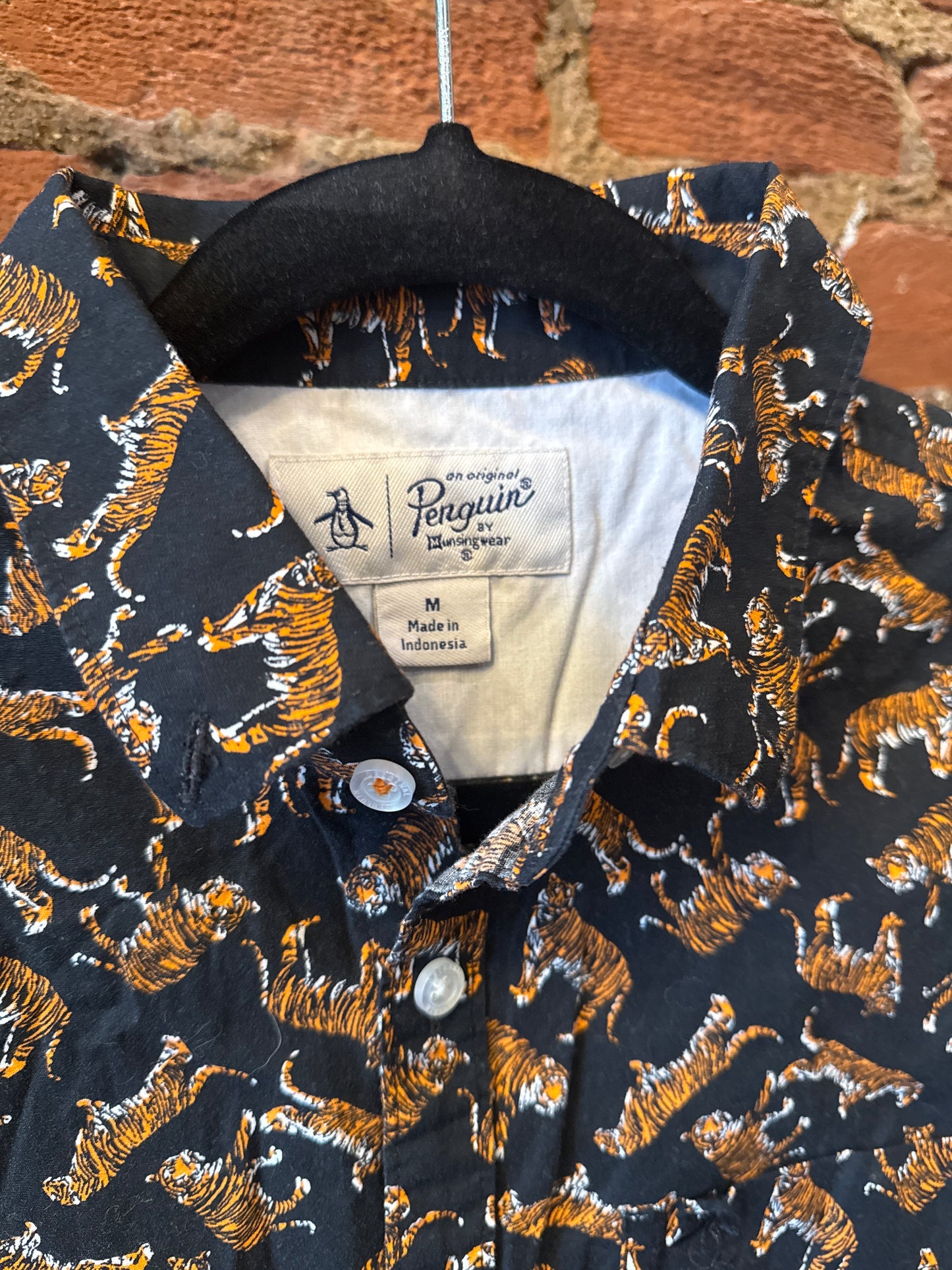 PENGUIN Camp Shirt with Bengal Tigers