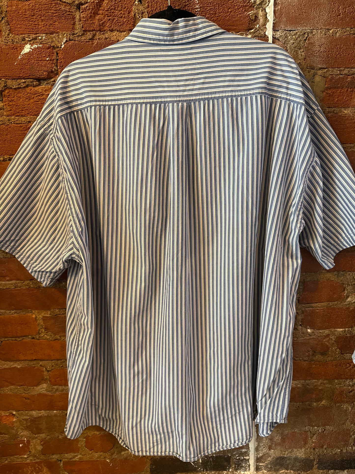 St. Johns Bay Blue Striped Shirt