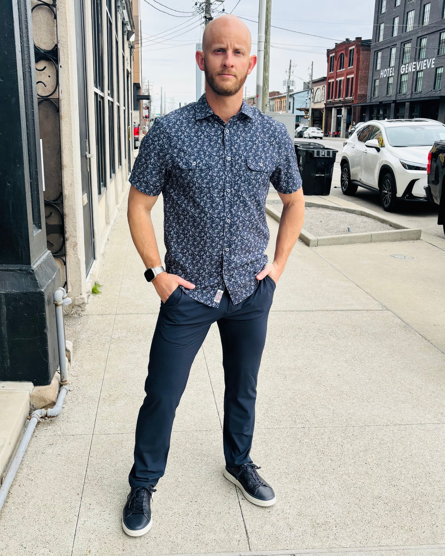 Sutherland Performance Button Up