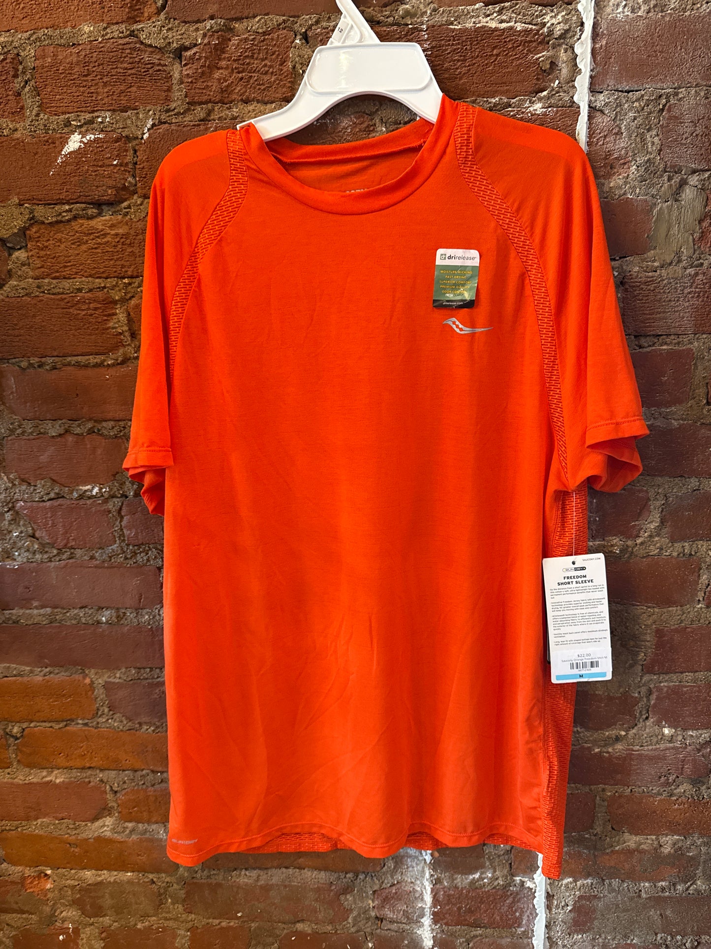 Saucony Orange Freedom Shirt M