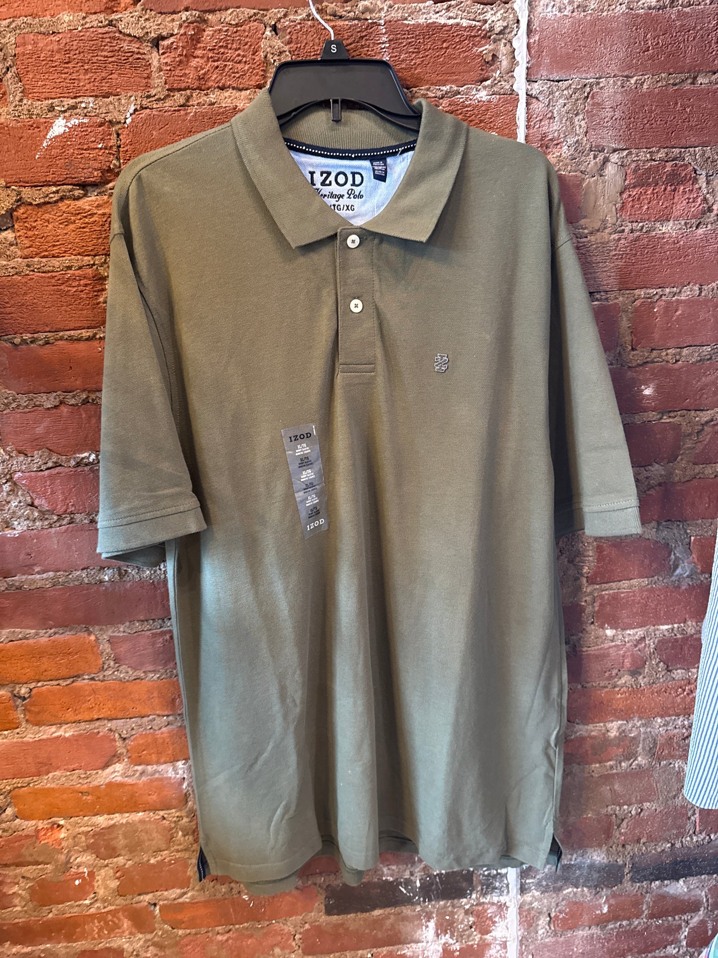 IZOD Forest Green Polo XL