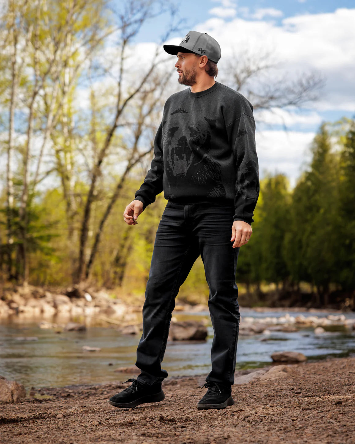 Grizz Wildknit Crewneck Sweater