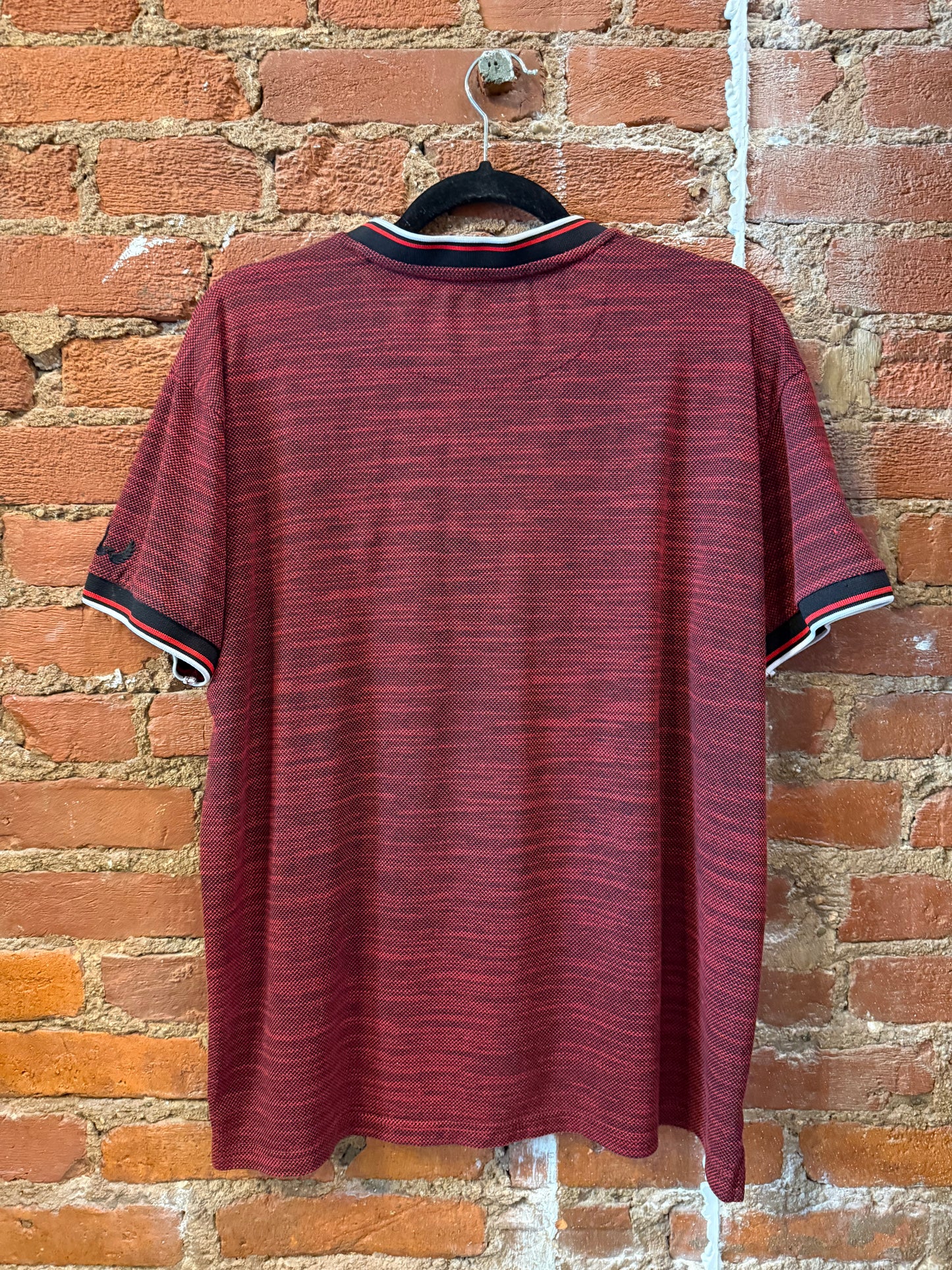 Black & Red Knit Shirt