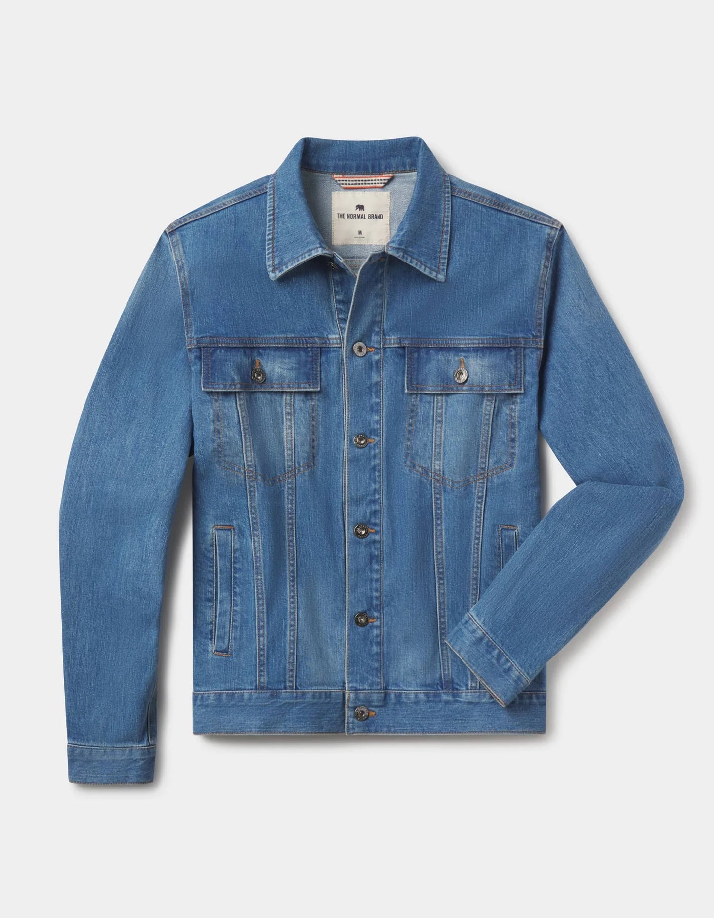Paxton'sDenim Trucker JacketJacketDenim,fashion,Jacket,mens style,menswear,PATRIOTIC,preppy,preppy style