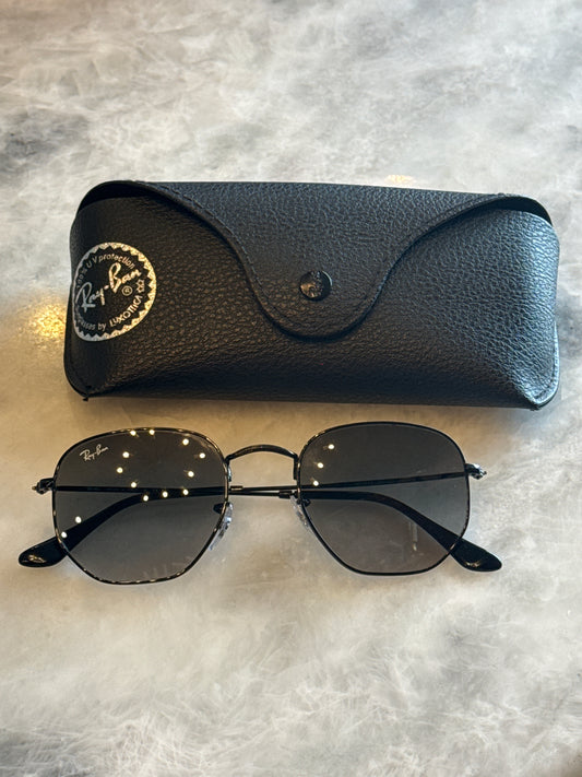 RayBan Hexagonal Black