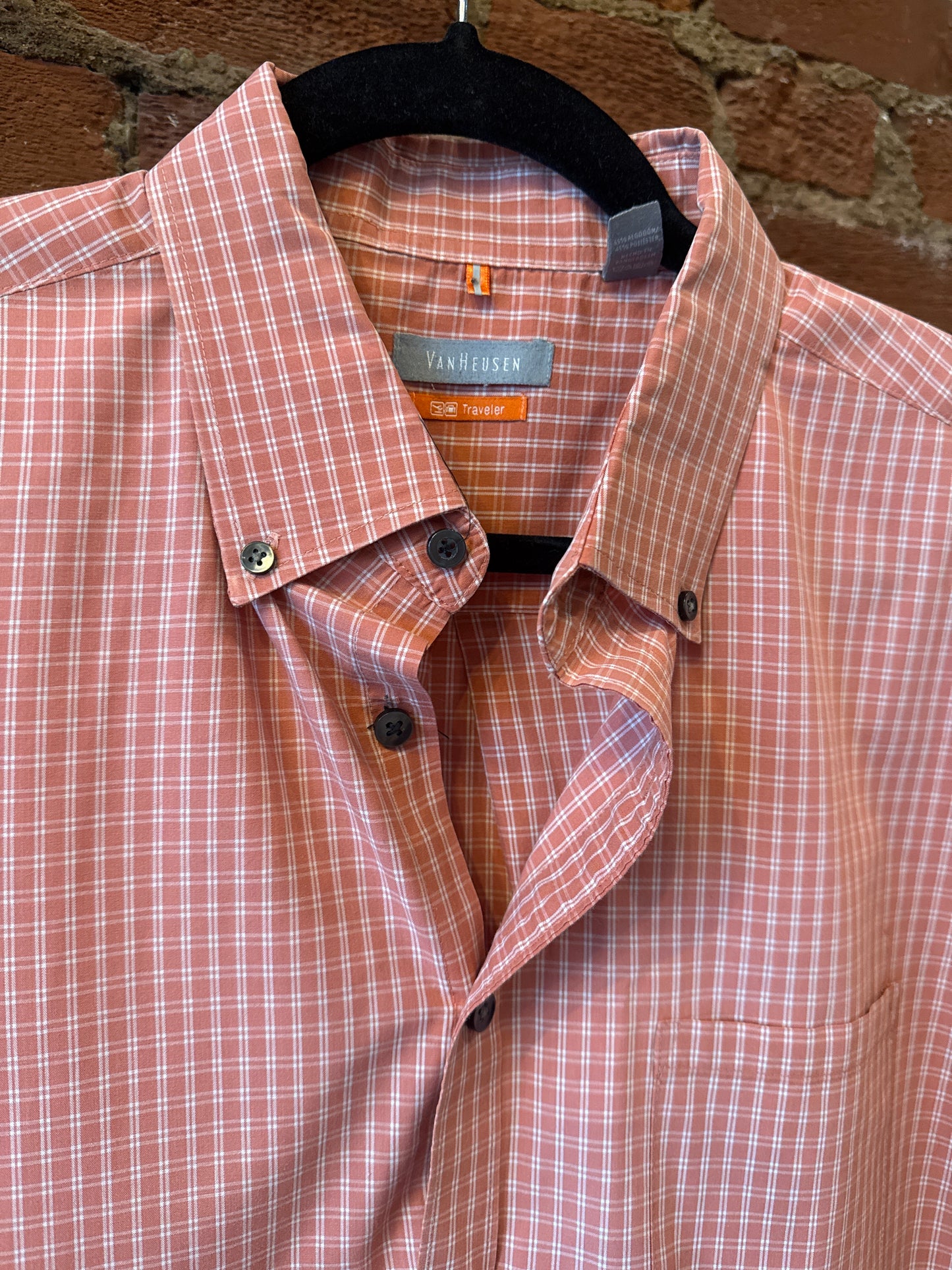 Van Heusen Travel Shirt- Short Sleeve