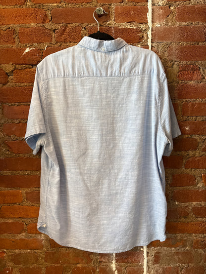 Denim & Flower Linen SS Button Down