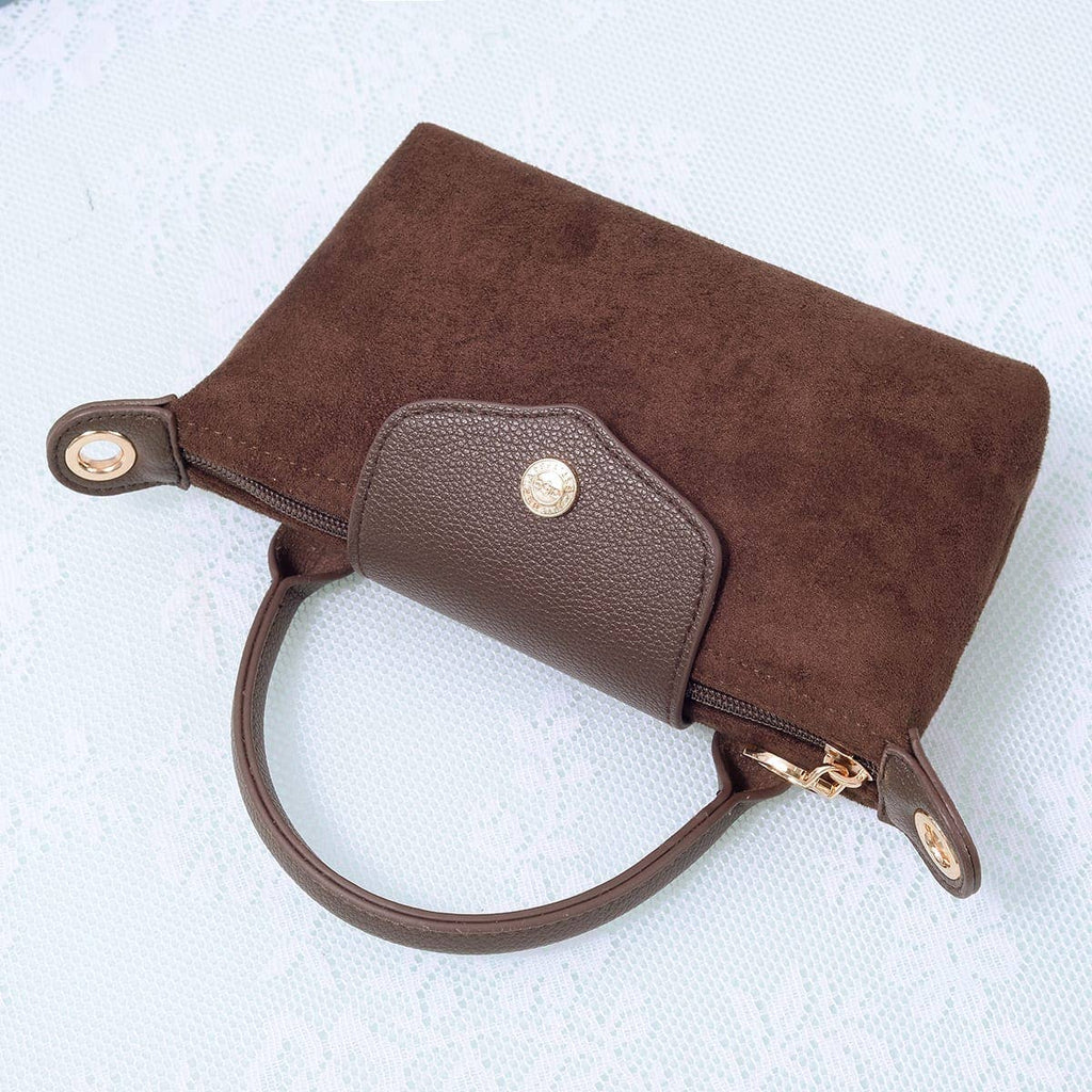 Penny Suede Mini Crossbody Bag