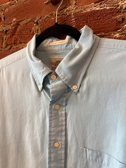 Sky Blue LS Button Up
