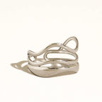 Ozzy 18K Gold Non-Tarnish Abstract Ring