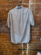 BR Maroon Plaid SS Shirt