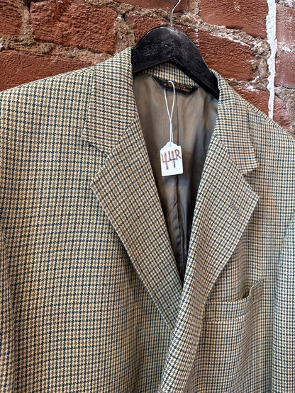 Huntington Green Houndstooth Jacket 44R
