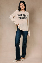 Whiskey Weather Lightweight Knit Sweater