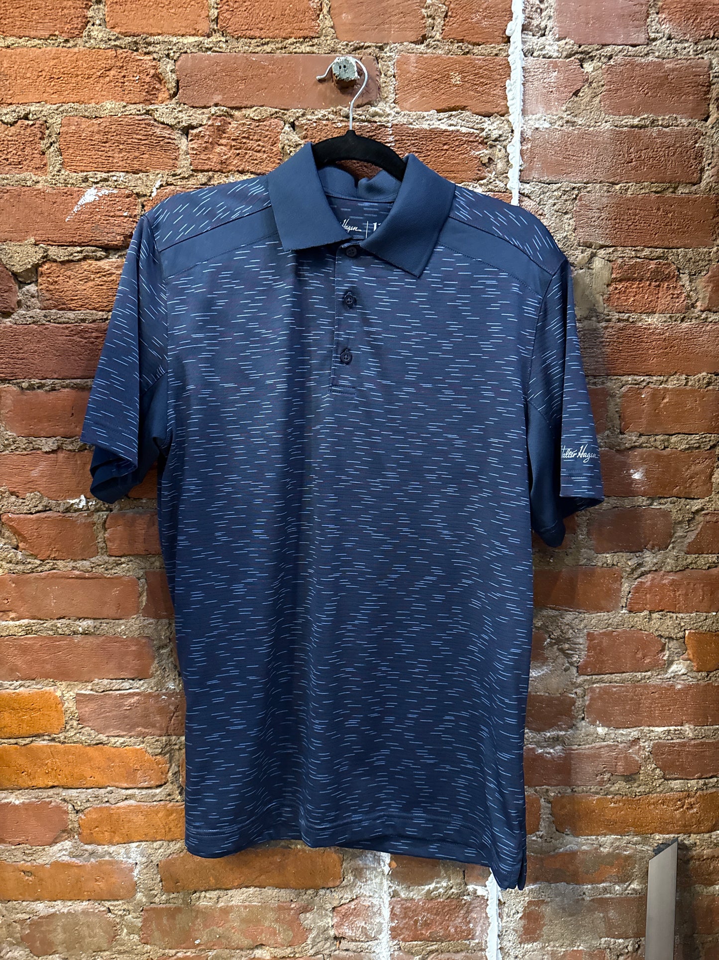 Walter Hagan Navy Golf Polo