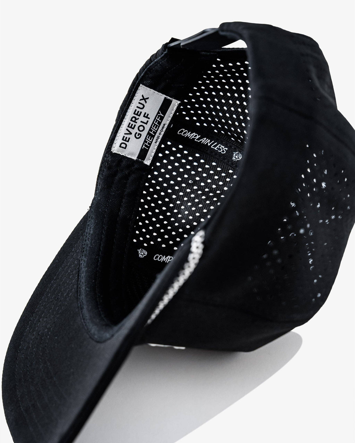 Skull Caddie Performance Rope Hat - Black
