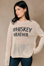 Whiskey Weather Lightweight Knit Sweater