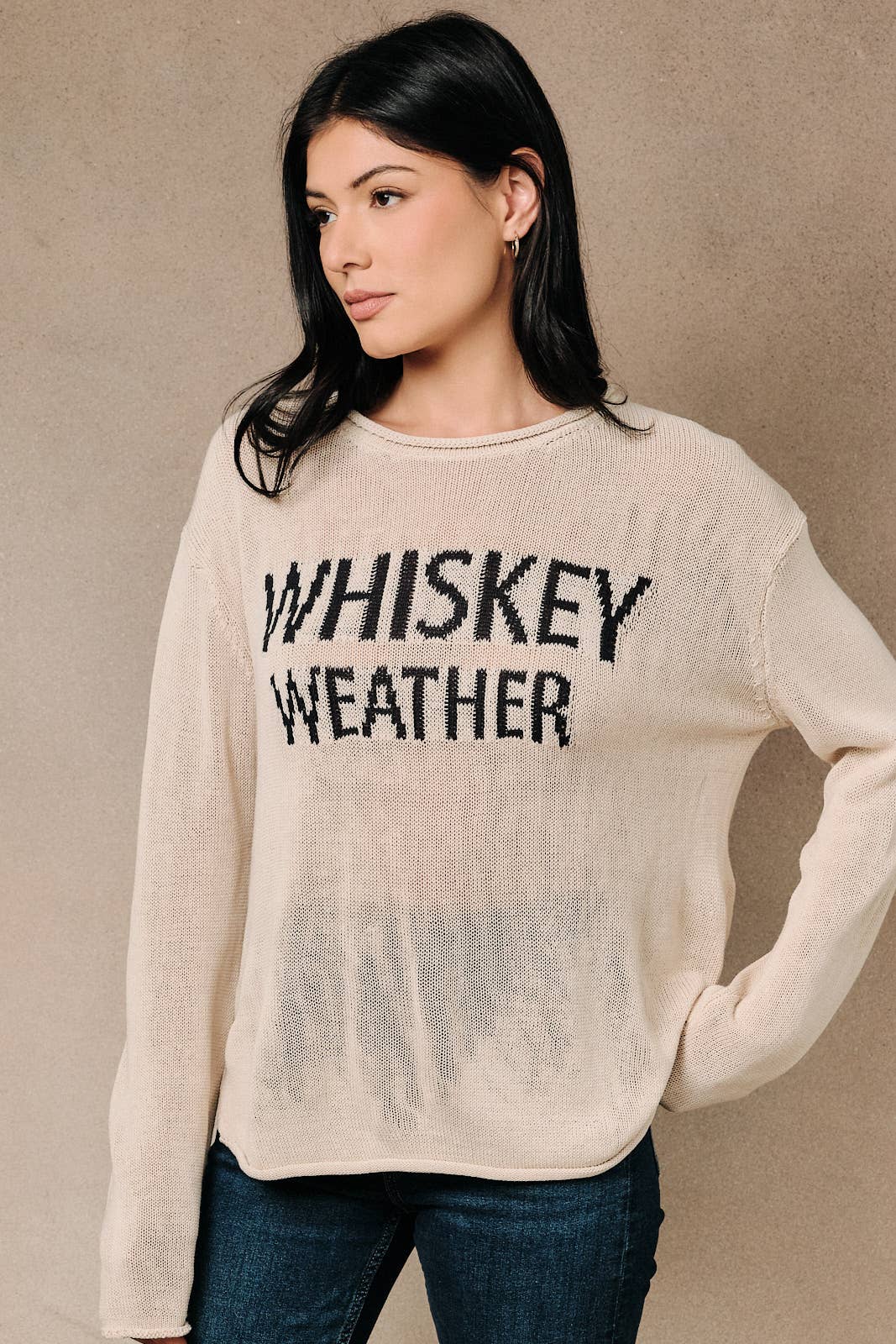 Whiskey Weather Lightweight Knit Sweater