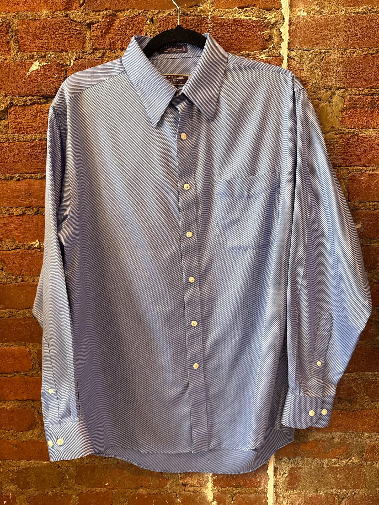 Robert Vanilli Blue Dress Shirt
