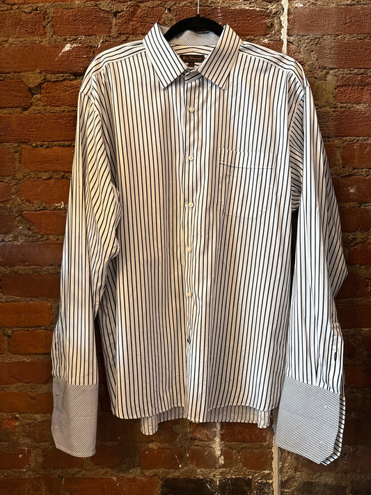 Ben Sherman B&W Striped Button Down