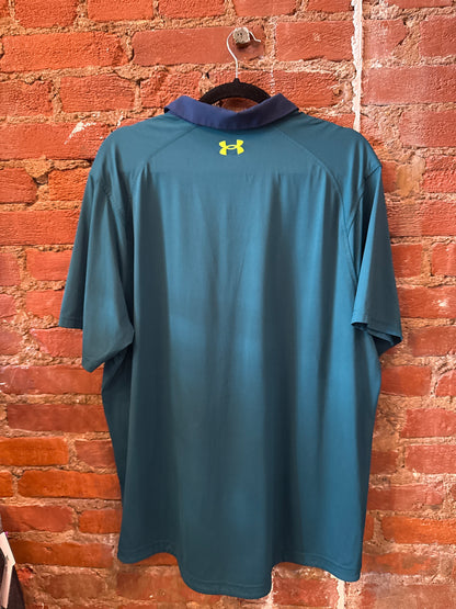 UA Teal & Lime Polo