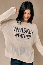 Whiskey Weather Lightweight Knit Sweater