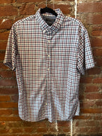 BR Maroon Plaid SS Shirt