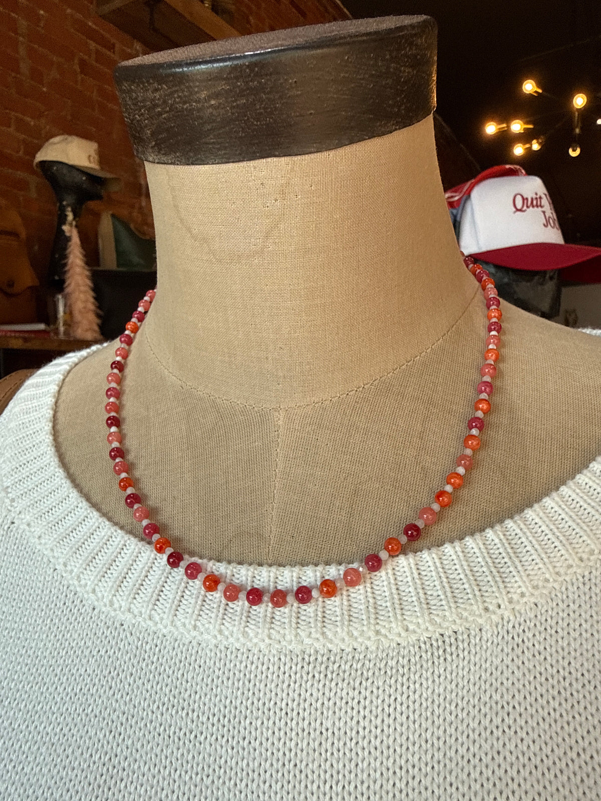 Handmade Beaded Necklace