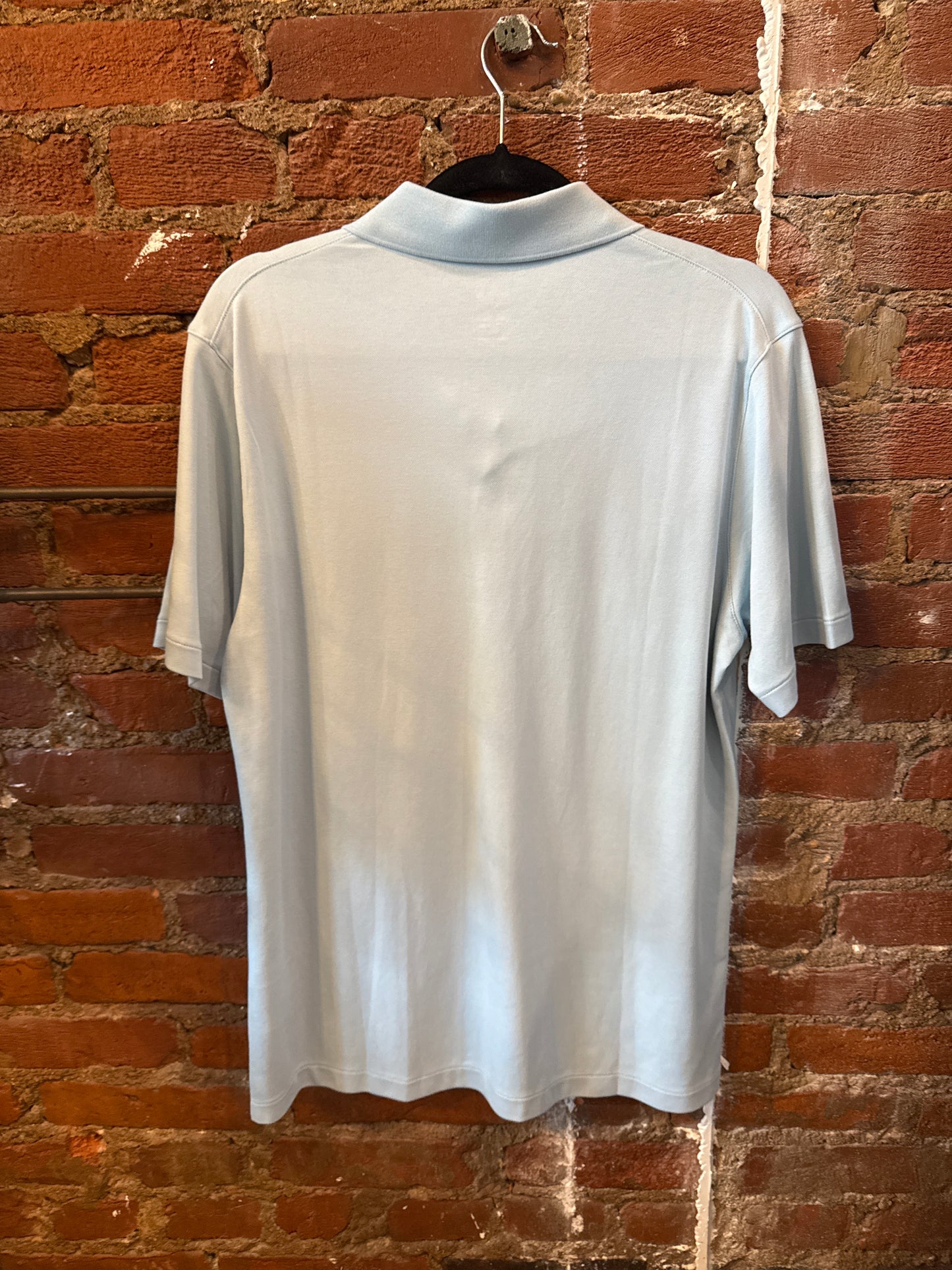 Uniqlo Airism Sky Blue Polo
