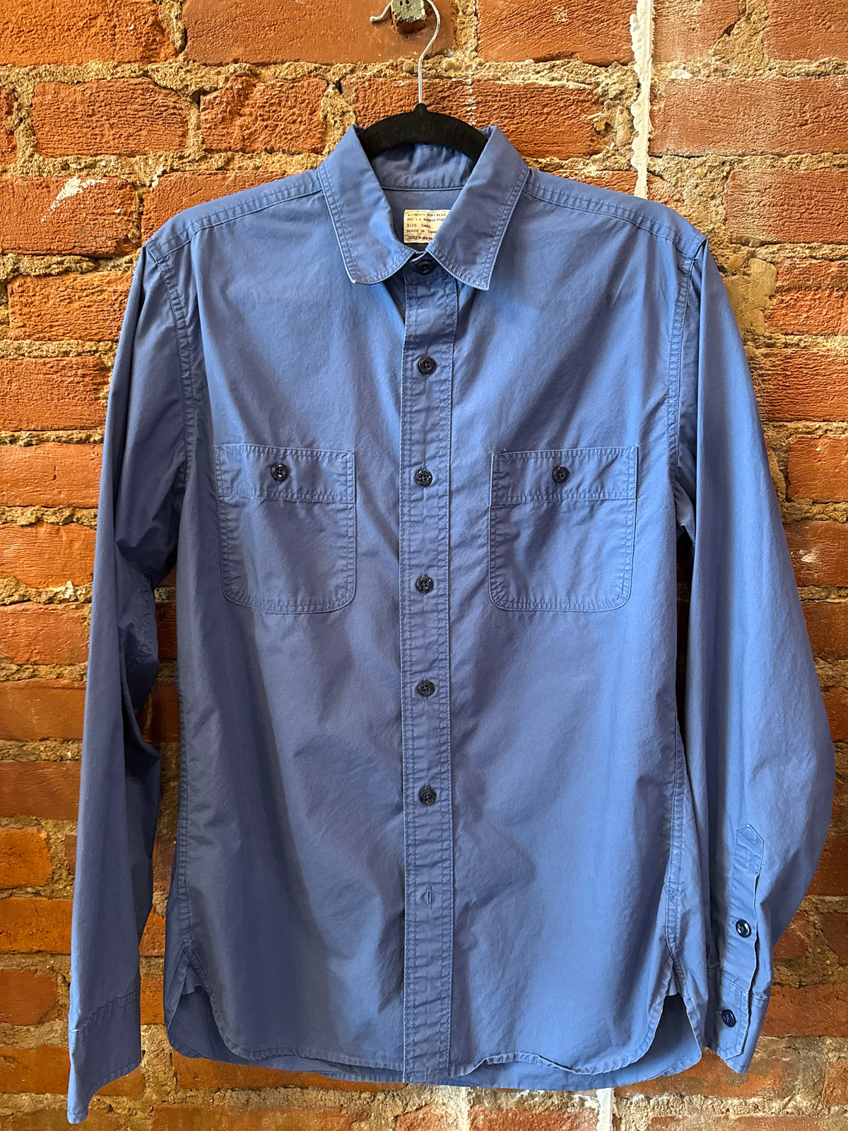 JCrew Dark Blue LS Shirt