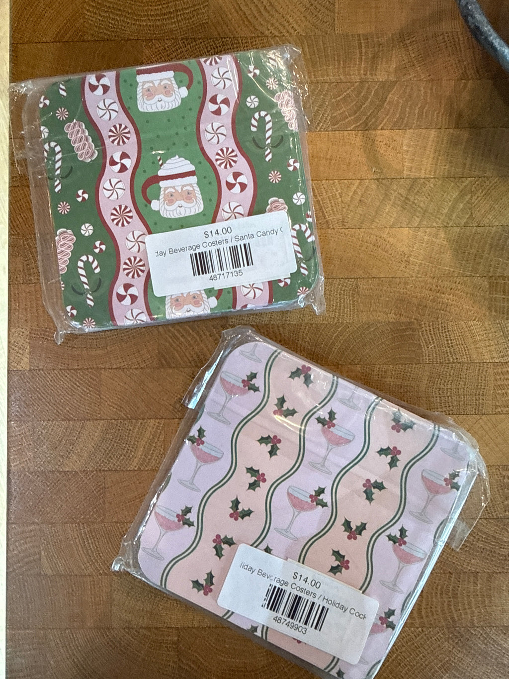 Holiday Drink Coasters