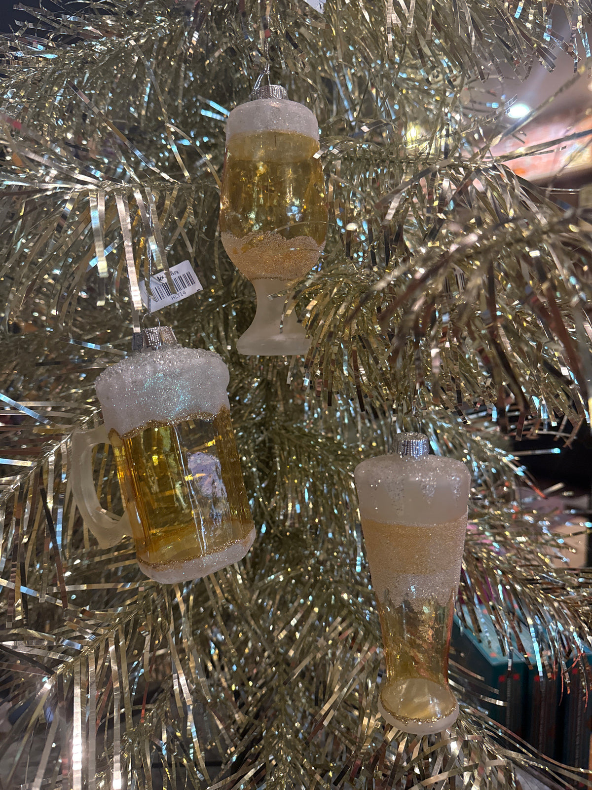 Beer Glass Ornament
