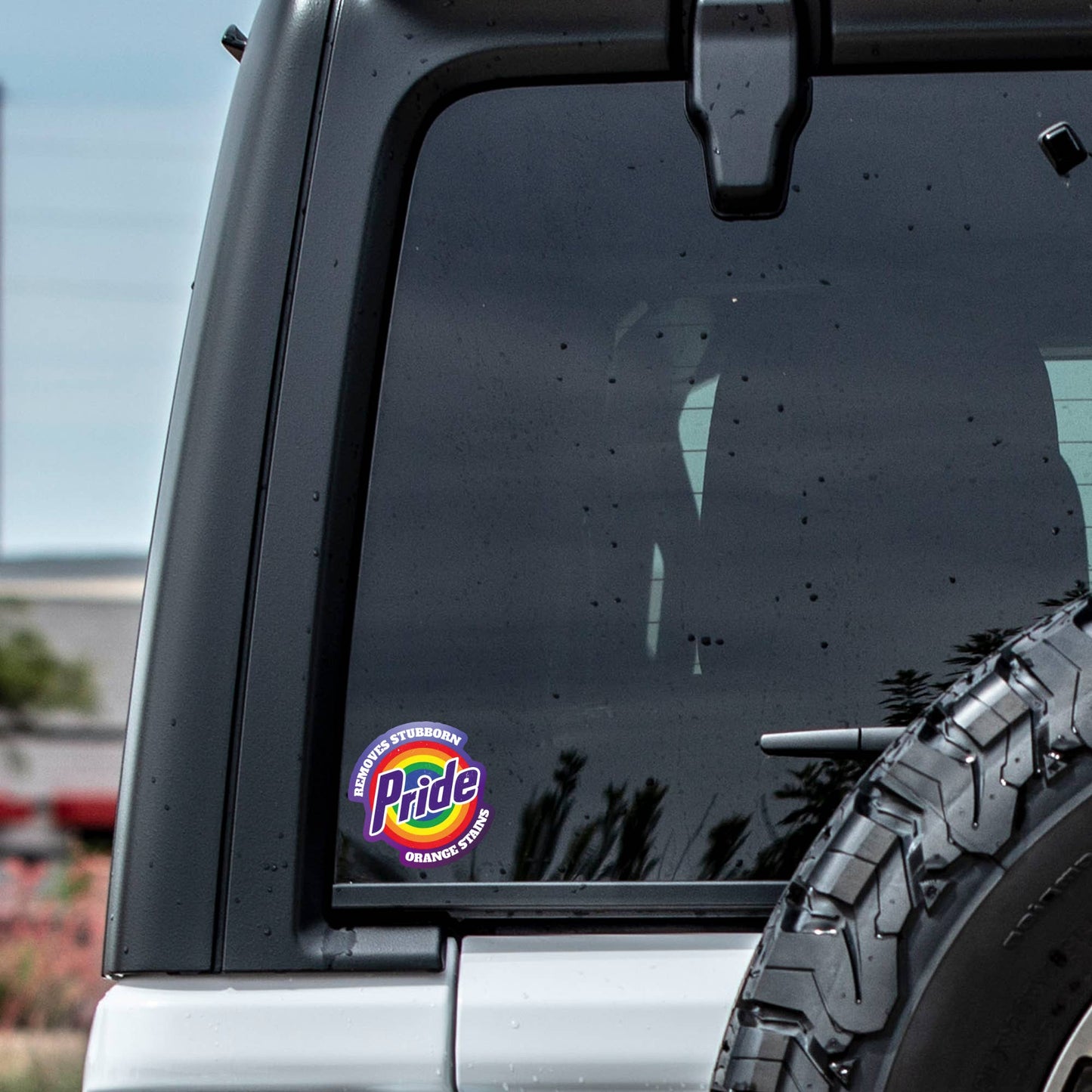 Pride Politics LGBTQ+ Ally Vinyl Sticker