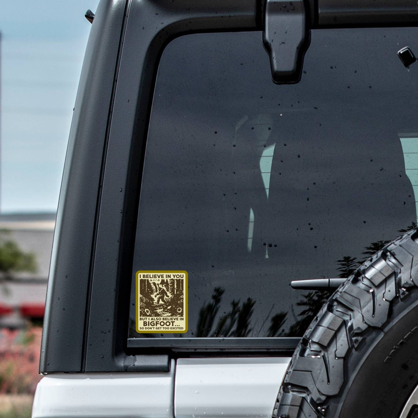 Bigfoot Vinyl Sticker