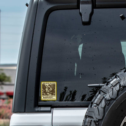 Bigfoot Vinyl Sticker