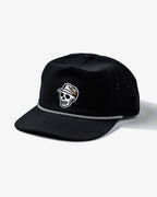 Skull Caddie Performance Rope Hat - Black