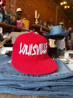 Red Louisville Graffiti Snapback