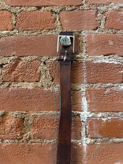 Brown Leather Belt