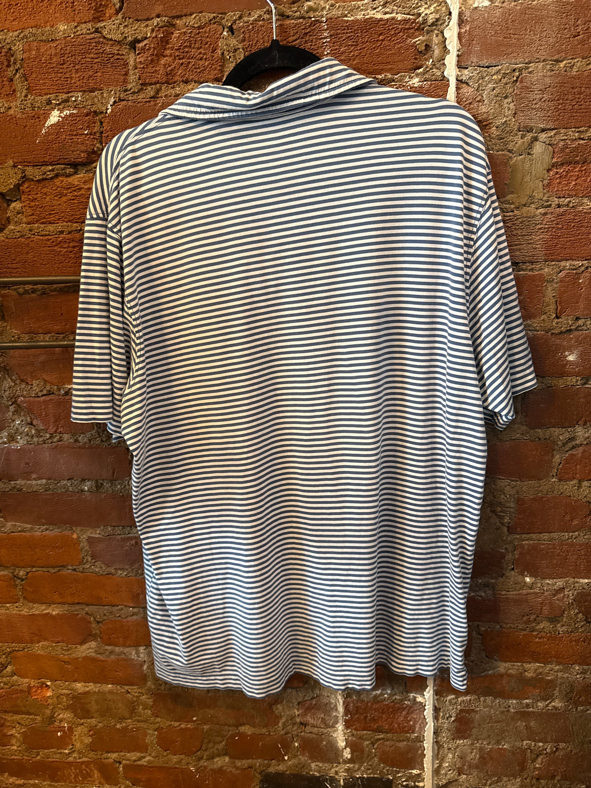 Vineyard Vines Blue Striped Polo