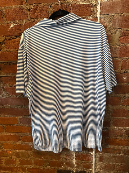 Vineyard Vines Blue Striped Polo