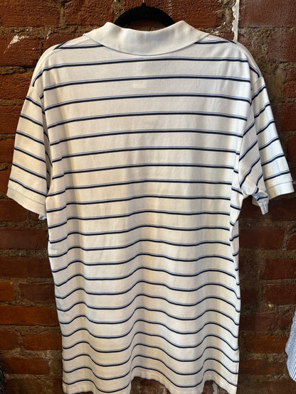 Polo Ralph Lauren White Striped Polo