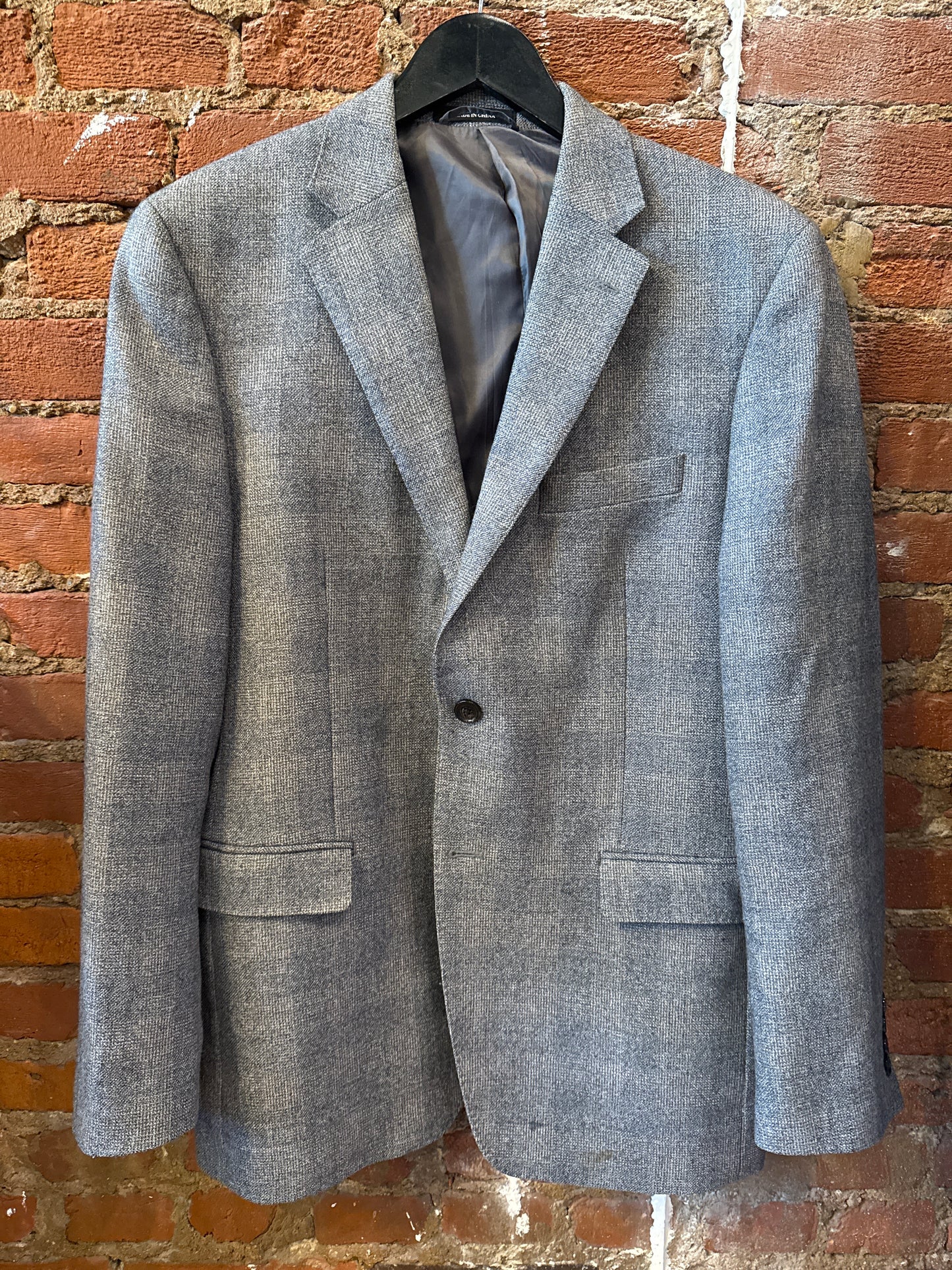 Ralph Lauren Grey Tweed Slim Blazer 40R