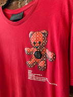 Philipp Plein Homme Red Teddy Tshirt