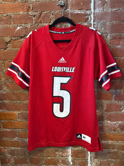 Louisville Cardinal Football Jersey M