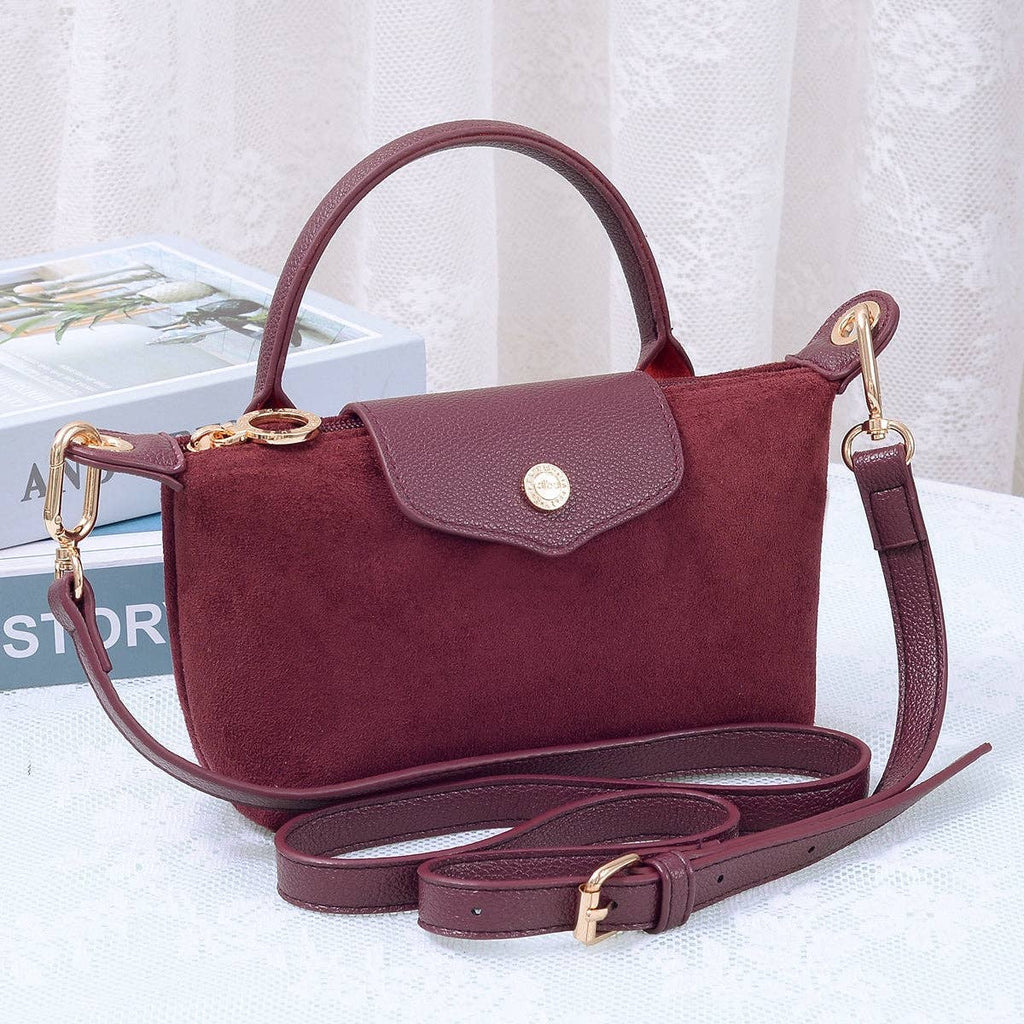 Penny Suede Mini Crossbody Bag