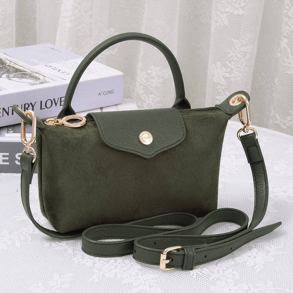 Penny Suede Mini Crossbody Bag