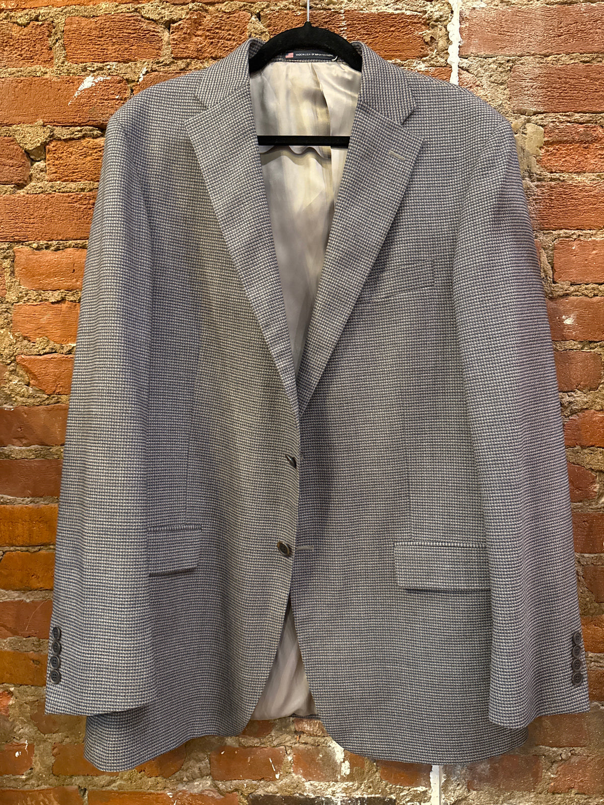 Hart Schaffer&Marx Tan & Navy Sport Jacket 44L