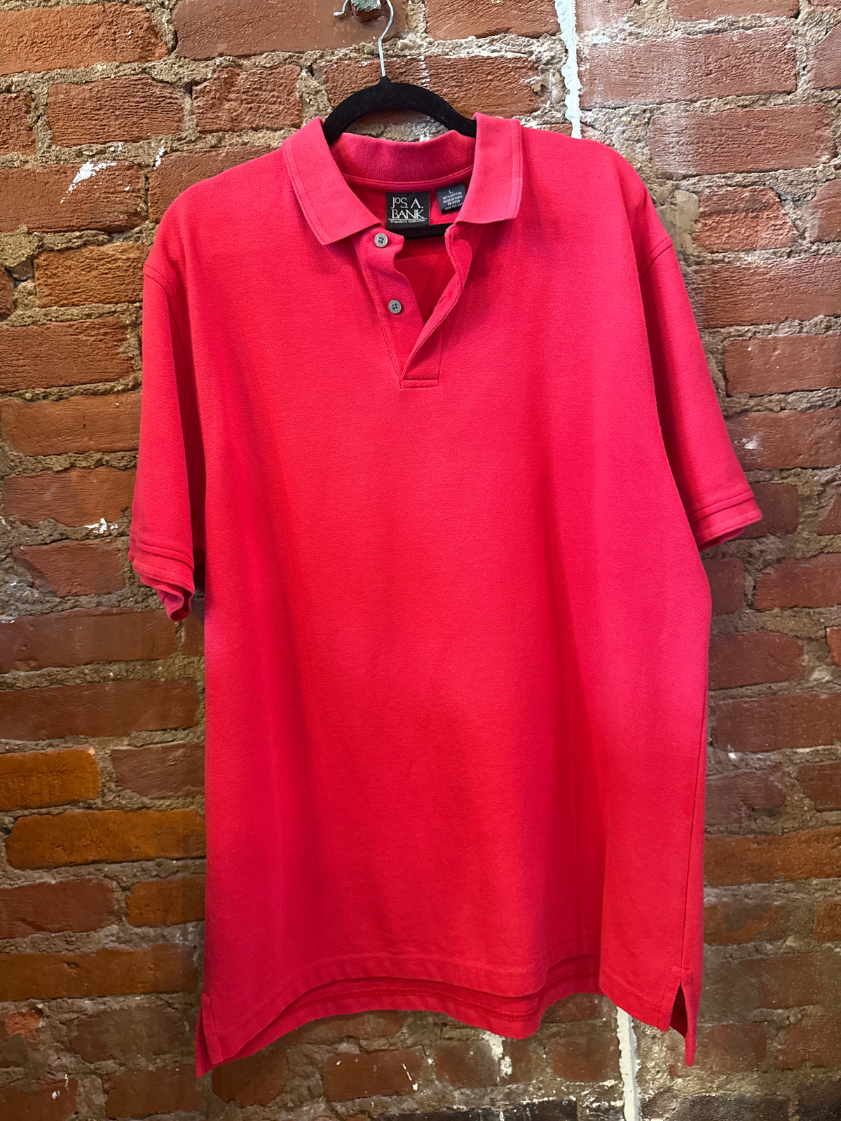 Jos.A Red Polo